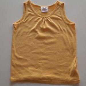 Hanna Andersson Yellow Sleeveless Tank Top Size 10